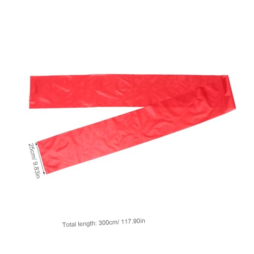2 piezas de baquetas elegantes de seda roja para tambor, cintas de danza, palos para gimnasia rítmica y percusión aérea para niños y niñas miniatura 2