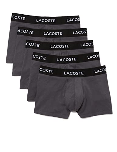 Lacoste Herren 5H5203 Unterwäsche, Fonte, L, Pack of 5 Lacoste Herren 5H5203 Unterwäsche, Fonte, L, Pack of 5