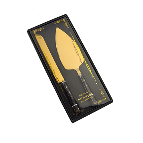 Best Gold Cake Server Set Wedding