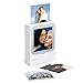 Polaroid - Bundle HiPrint 3x3 (7.6 cm x 7.6 cm) Pocket Bluetooth Photo Printer White + 60 Sheets