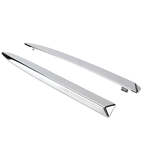 Garniture chromée supérieure 735455041, moulure de pare-chocs avant premium