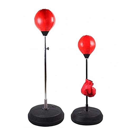 nicelife Set de entrenamiento de boxeo de 120-150 cm, pera de boxeo vertical