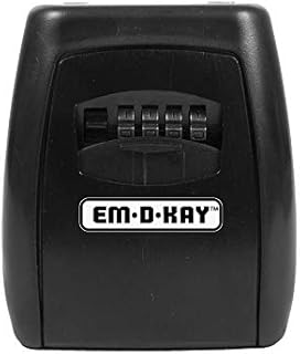 Em-D-Kay Model#3302 Key Lock Box Resettable Combination