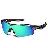Rosemal Sports Sunglasses Polarized Cycling Sunglasses Running Driving Fishing Hiking for Men Women UV400 TAC TR90