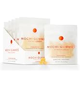 ISSEI Mochi Gummies Chewy Candies (6 Pck, Tangerine)