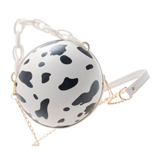 Petit paquet bandoulière femme motif vache pour en finir avec les sacs lourds