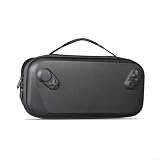 Custodia rigida per Xbox e Rog X, custodia da viaggio in EVA con scomparti organizzati, guscio protettivo compatto per console di gioco e accessori, colore nero, dimensioni 317x159x91mm