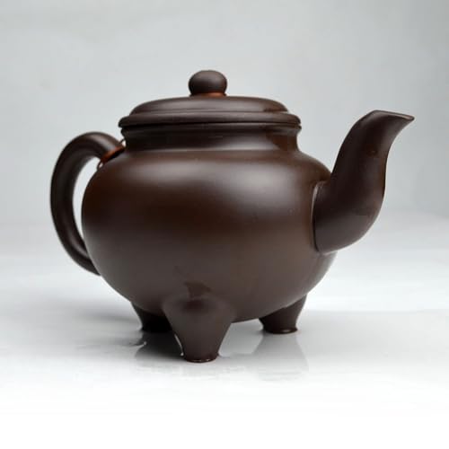 YXHUPOT Zisha Clay Classical Tripod Teapot