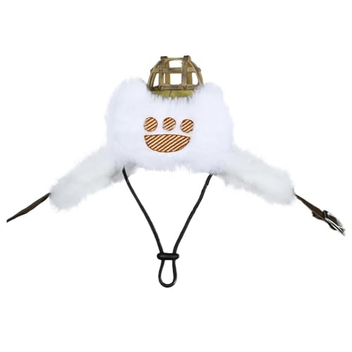 Zynthovra Felyne Cat Cosplay Hat Plush Hat Cosplay Accessories (M)