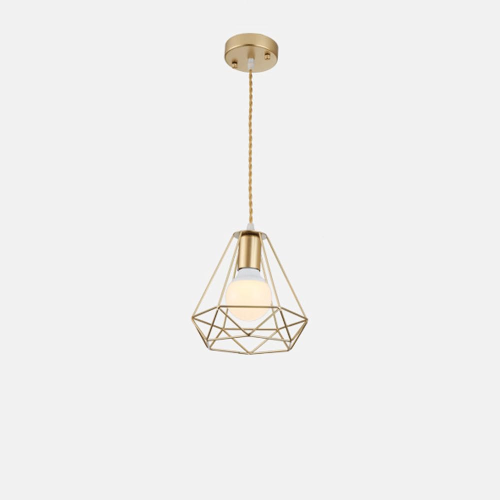 Lustre suspension e27 compact pour gagner de la place sur la table de nuit