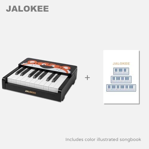 Miniatura 3 de Jalokee Teclado De Piano Para Niños, 18 Teclas Piano Digital, Mini Instrumento Educativo De Música, Juguete De Madera Para Bebés, Niñas Y Niños Negro