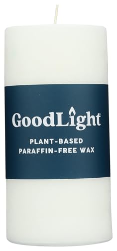 Goodlight Unscented White 3x6 Pillar Candle
