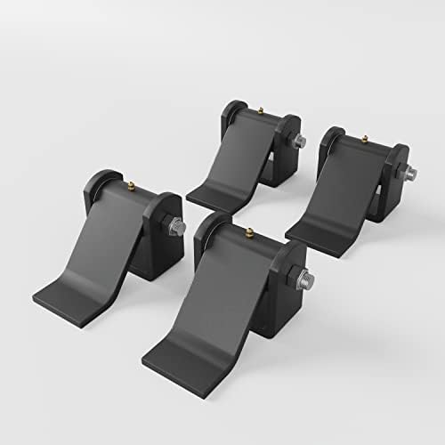 Dump Trailer Tailgate Hinges for Door Gate Body Hinge with Grease Zerk, Weld-on Heavy Duty Greaseable Dump Trucks Hinge Fitting Fold Down Gate/Loading Ramp on Flat Deck Trailer or BBQ Smoker (4)