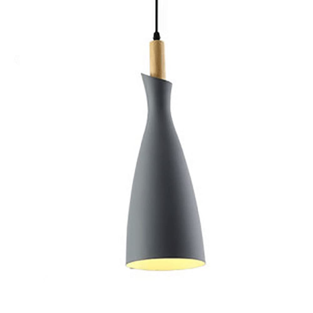 RCIDOS Lámpara Colgante Creativa Elegante Araña Escandinava Creativa Simplicidad Lámpara Colgante Un Solo Cabezal Lámpara Suspensión Ajustable De Metal para Cocina, Cafetería Rústica Interior