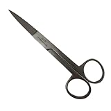 SAS Laboratory Solution Dressing Surgical Scissor | Straight Stainless Steel with Matt Finish | 6 Inch Size | Sharp Medical Scissors for Dressing & Surgical Use | Durable & Rust-Resistant