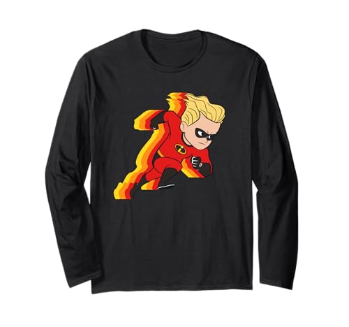 Disney Pixar Incredibles Dash Parr Running Long Sleeve T-Shirt