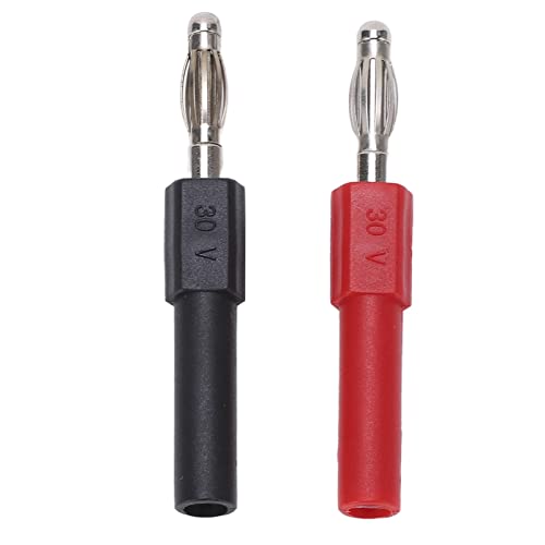5Set J.20012 Banana Plug 2mm Female to 4mm Male Banana Plug Adapter,4mm Male to 2mm Female Banana,Banana Plug Adapter for Multimeter Banana Plug Adapter Connector 4mm Male to 2mm - Image 4