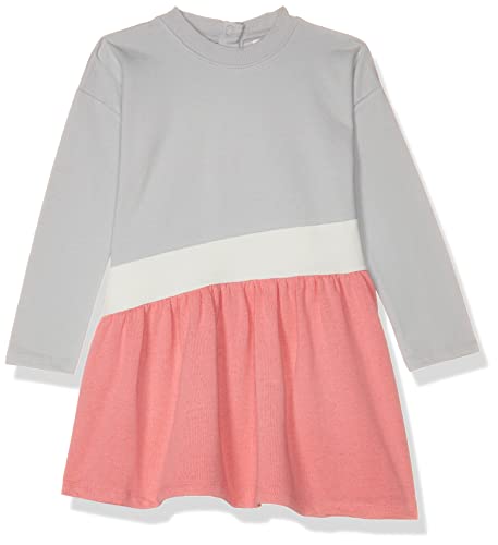 Image of miniklub Girls Multicoloured Solid A-Line Dress