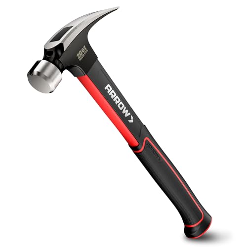 ARROW 20oz Claw Hammer with Magnetic Nail Holder