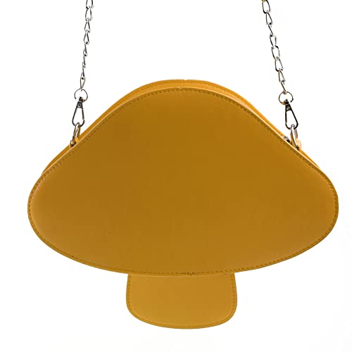 Thenopev Mushroom Shoulder Purses PU Leather Lovely Crossbody Bag for Girl Women Casual Purse Casual Summer Beach Handbag3