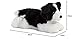 Aurora, 31566, Flopsies Border Collie, 30cm, Plüschtier, schwarz/weiß