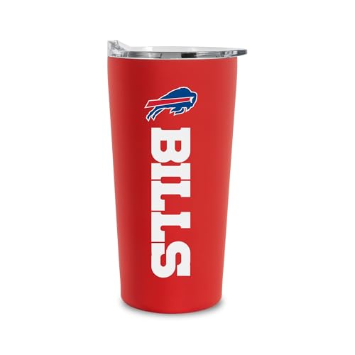 Image of Rico Industries NFL Football Soft Touch, Easy Grip Tumbler