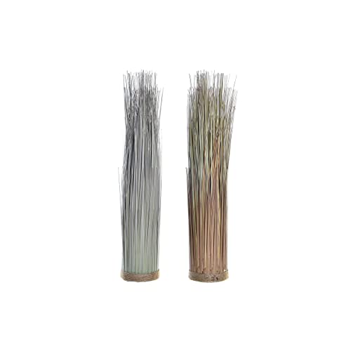 Plante décorative 25x25x68 cm marron et verte en polyéthylène - 2