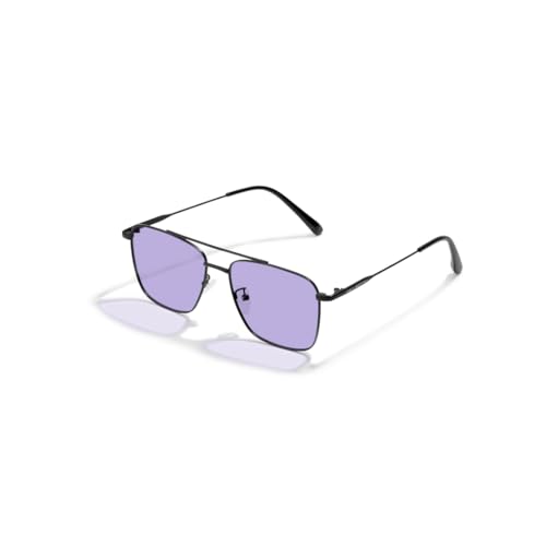 Image of SAM AND MARSHALL VEIN Sunglass I 400% UV Protection I Metal Sunglass I Square Sunglass I Double Bar I Unisex