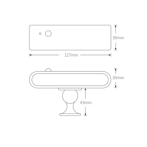 Iluminación de pared sin cables con sensor de movimiento para pasillos oscuros 6