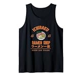 Naruto Shippuden Anime Cartoon Ramen Shop Tank Top