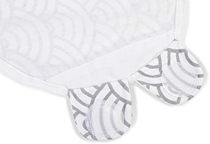 RYLOOBABY Baby Swaddle Blanket Wrap Newborn & Infant, 0-3 Months, 100% Breathable Organic Cotton Swaddles, Adjustable Set 3 Pack