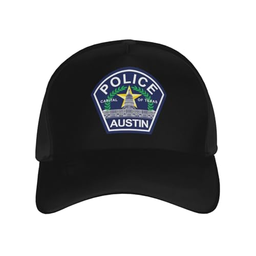 Austin TX Police Golf Dad Hat Unisex Black Baseball Cap