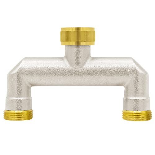 VARIOSAN 2-Way Water Distributor 16607, 1 Inch, Brass, 2 Ball Valves, 1" (2-Wege) - Image 2