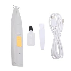 Safffory Hunde Pfotentrimmer LED Licht Schermaschine