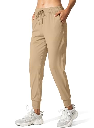 SANTINY Women's Joggers Pants Pockets Drawstring Running Sweatpants for Women