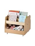 Rangement idéal pour livres, peluches et petits jouets