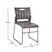 Flash Furniture HERCULES Series 881 lb. Capacity Gray Sled Base Stack Chairs with Air-Vent Back, Set of 5