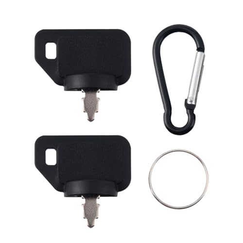 2 PCS Ignition Switch Key 63-8360 103-2106 1-603511 62-7770 Compatible with Toro Exmark Titan Z-Master Lazer Z Turf Ranger Navigator Turf Tracer X-Series Metro