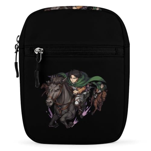 ポシェット 進撃の巨人 リヴァイ ショルダーバッグ スマホバッグ 斜