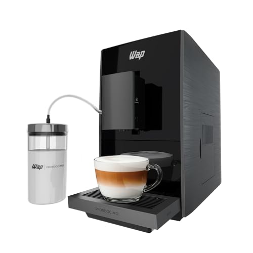 WAP Cafeteira Espresso Automática Aroma WCE19 Pressão 19 Bar com Moedor de Grãos e Espumador de Leite 127V