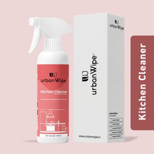 Image of urban Wipe Bathroom & Kitchen Cleaner | Tough Lime Scale Hard Water Stain Remover On Taps, Showers | Ceramic Surfaces | Chimney, Plastic & Aluminium Surfaces (Each 500Ml)