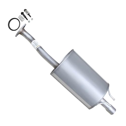 Exhaust Muffler Compatible with Honda Civic 2012-2015 1.5L | Stainless Steel | Northeastern Exhaust | Includes Gasket and Bolt Kit | Direct-Fit Replacement