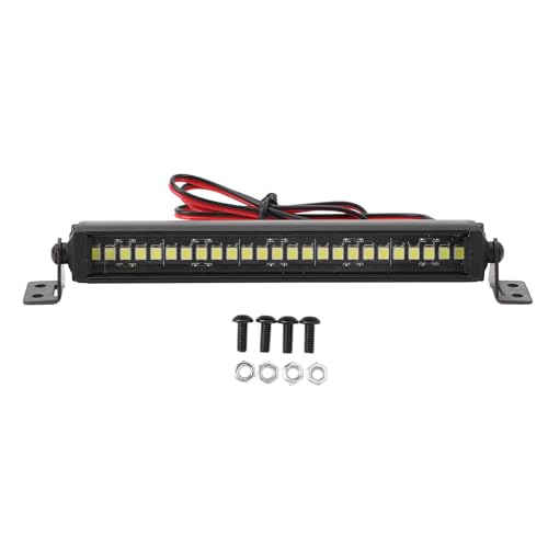 Lámpara LED de Techo para Coche RC Crawler con Barra de 20 Luces de Aluminio
