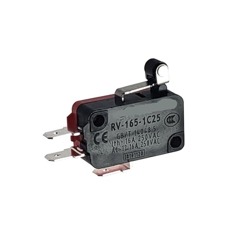 Interruptor de límite de palanca con rodillo corto RV-165-1C25 de alta sensibilidad 16A