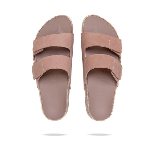 Fleks Riviera Two-Strap Adjustable Sandals, Comfort Recovery Footwear, Arch Support, Water-Friendly Foam, Beach Walking Sandals2