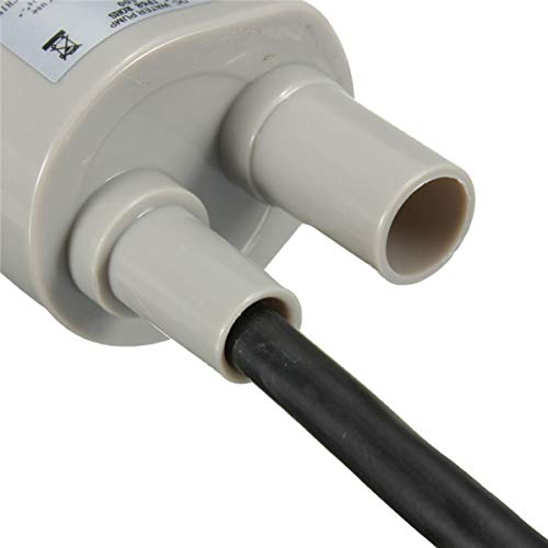 VILLCASE Bomba de água Submersa -12V Dc Bomba de água Bomba de Barco Bomba de água Doce Bomba Submer