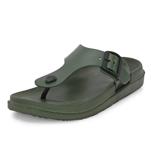 Image of Centrino Slides for Men | Comfortable & Stylish with Soft Insole | Trendy Design with Support Strap | Perfect for Spring Summer Traveling, Walking |Stylish & Everyday Flip Flops for Gents (7306)