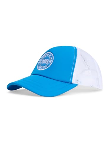 Image of JACK & JONES Blue Quilted Trucker Cap