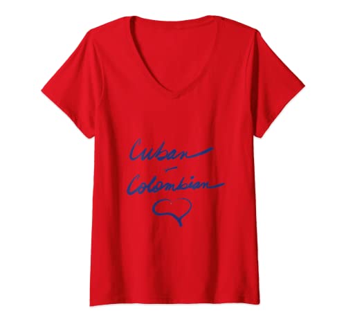 Damen Latin Love von GNCC T-Shirt mit V-Ausschnitt Cover