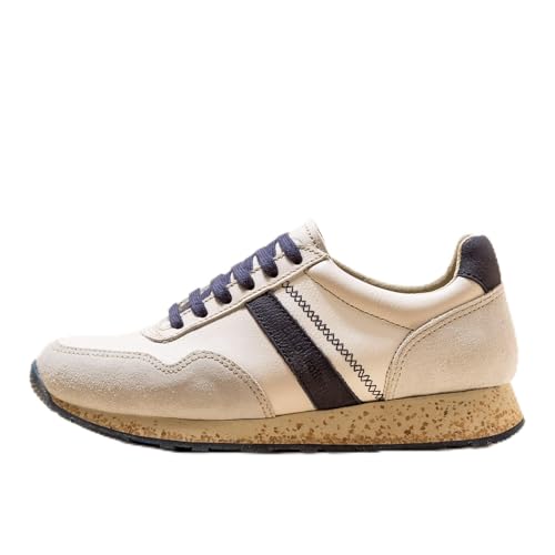 El Naturalista Unisex. 2SP025W27605_017 Sapatilhas De Couro Nsp02 Branco (44), Plano, CordãO, Casual